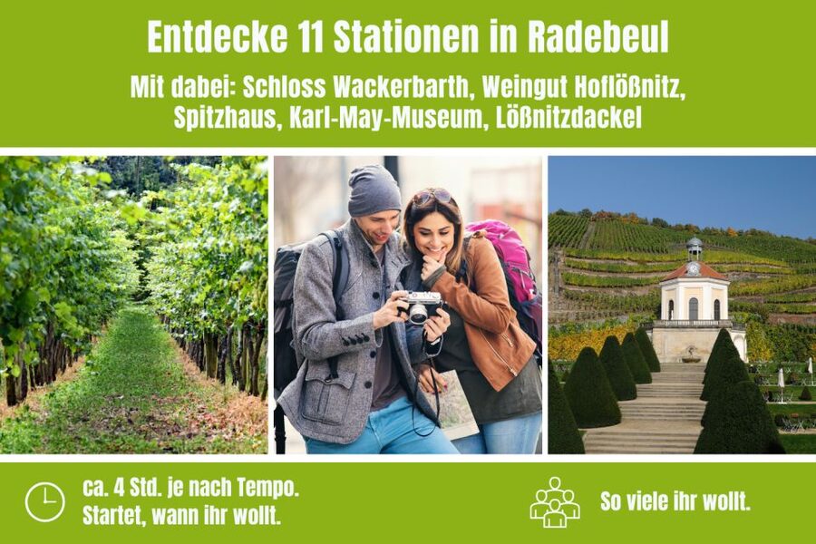 Radebeul: Scavenger Hunt Self Guided Tour - Radebeul sightseeing with a box of clues