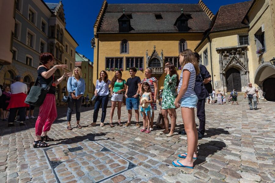 Regensburg: Guided City Walking Tour of the Old Town - Narrow lanes, patrician houses, and towers