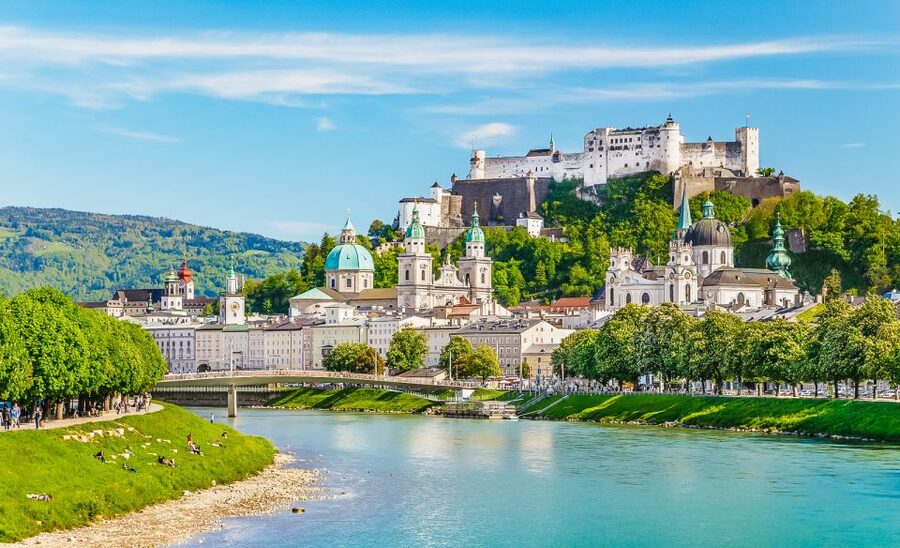 Salzburg: Sound of Music and Salt Mines Tour - Morning ride through the Bavarian Alps