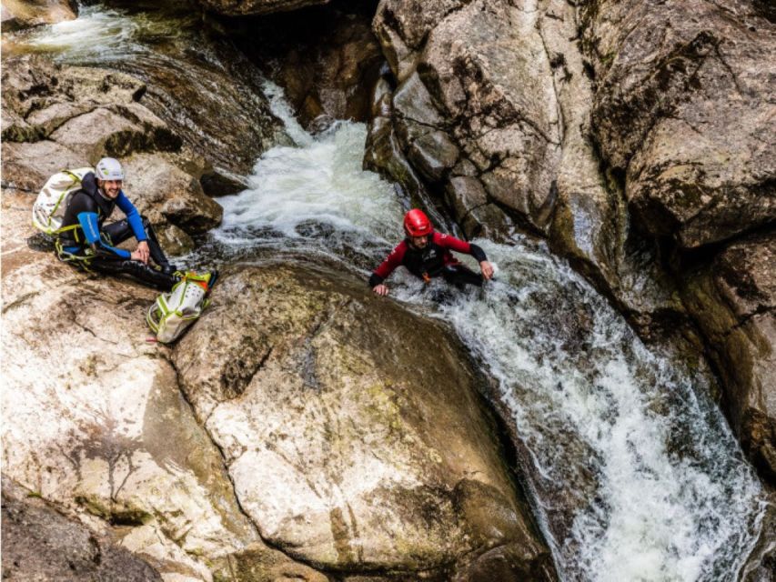 Starzlach Gorge: Beginners Canyoning Tour - The 18-meter slide makes a strong finale