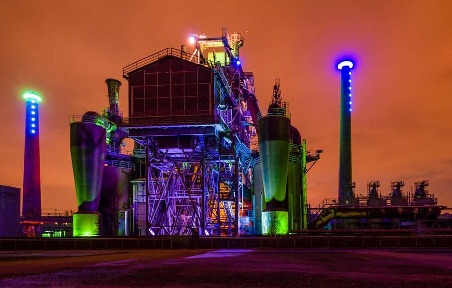 Torchlight tour of the old ironworks - Why the Old Ironworks Works Best After Dark